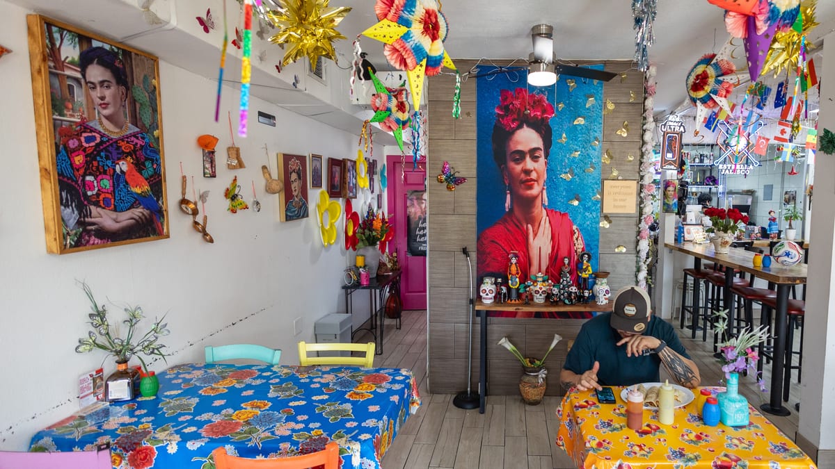 Inside Frida's on Singleton